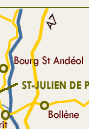 Bourg Saint Andéol Saint Julien de Peyrolas Bollène